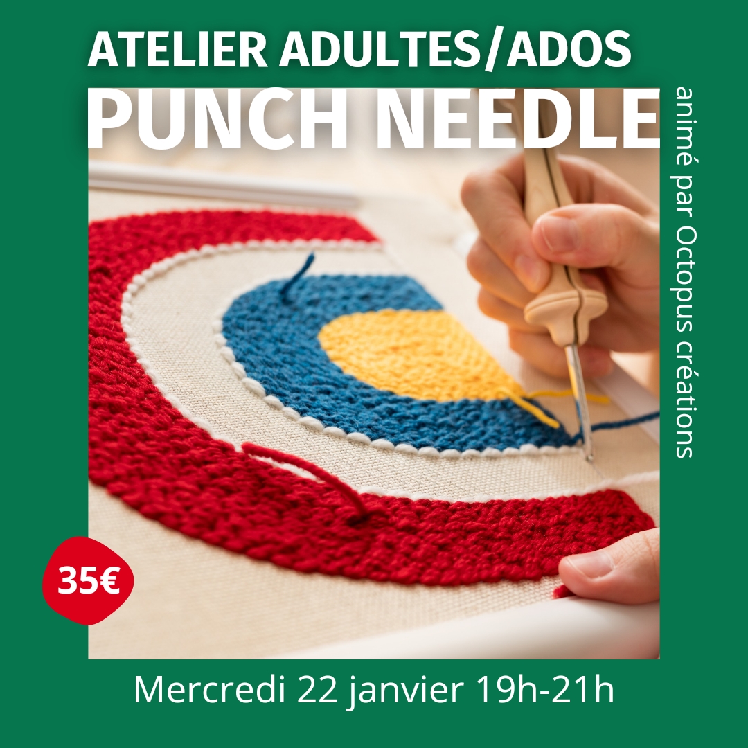 atelier creatif punch needle dax landes